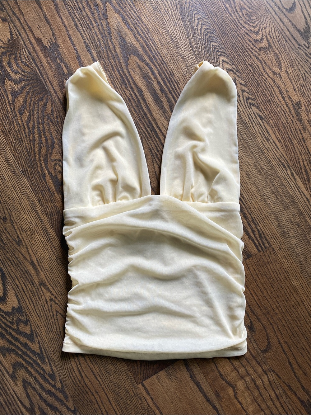 Garage Butter Yellow Tank Top